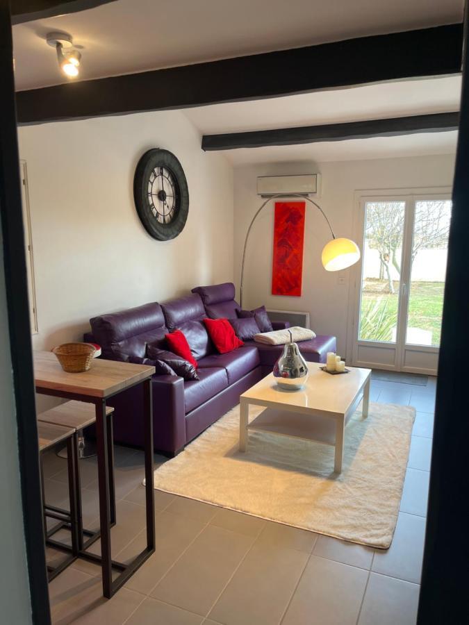 Charmant Studio Independant Proche Mer Parking Prive Mireval Exterior foto